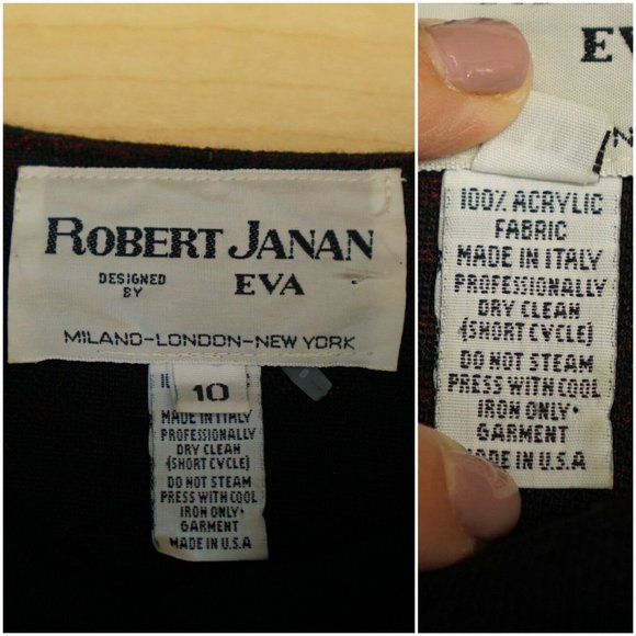 Vintage Robert Janan by Eva Asymmetrical Sweater - Picture 10 of 12